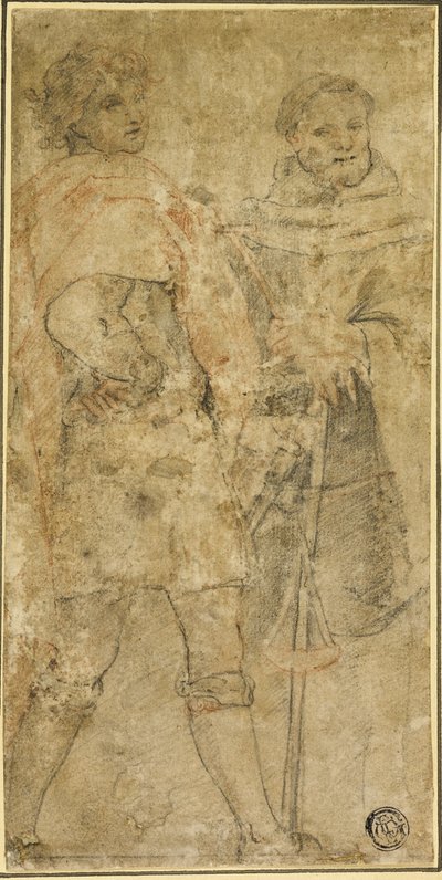 Heiliger Michael und San Giovanni Gualberto von Andrea del Sarto