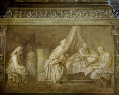Geschichten von St. Johannes (Detail) von Andrea del Sarto