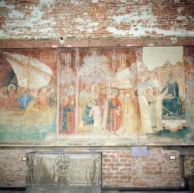 St. Ranieri im Heiligen Land, Mitte des 14. Jahrhunderts von Andrea di Bonaiuto