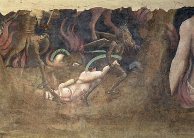 Der Triumph des Todes (Detail) von Andrea di Cione Orcagna