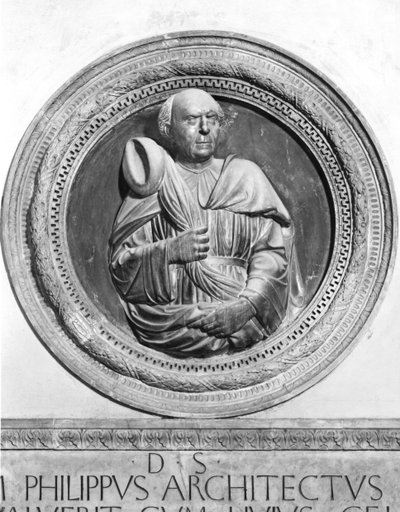Büste von Filippo Brunelleschi (1377-1446) von Andrea di Lazzaro Cavalcanti