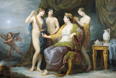 Juno badet oder Juno von den Grazien gekleidet von Andrea the Elder Appiani