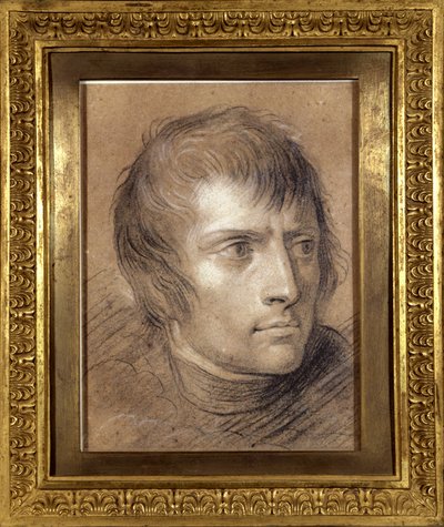 Napoleon Bonaparte (1769-1821), Erster Konsul, im Jahr 1803 (Zeichnung) von Andrea the Elder Appiani