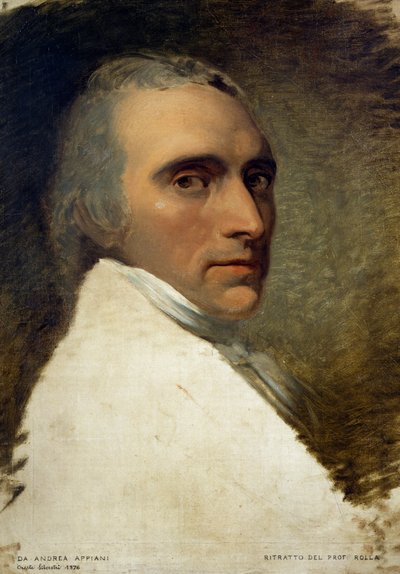 Porträt von Alessandro Rolla (Pavia) von Andrea the Elder Appiani