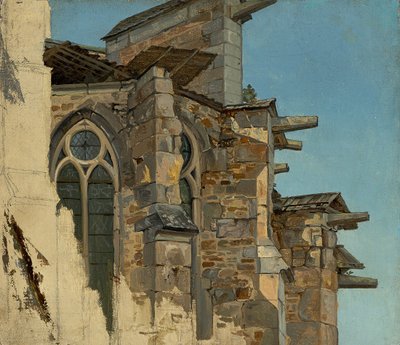 Der Altenberger Dom (Studie) von Andreas Achenbach