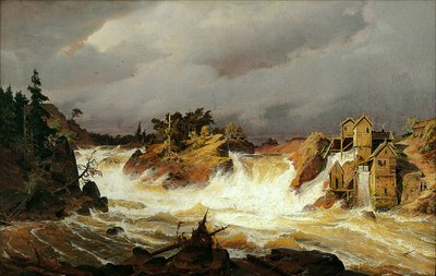 Die Trollhättan-Fälle von Andreas Achenbach