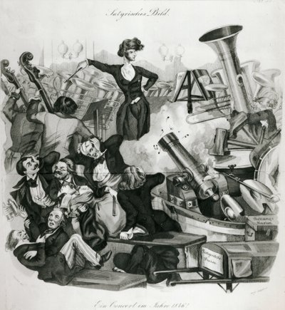 Ein Konzert von Hector Berlioz (1803-69) im Jahr 1846 von Andreas Geiger