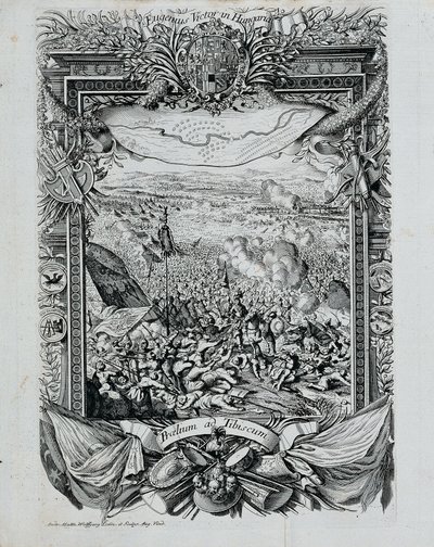 Der Sieg des Prinzen Eugen von Savoyen in Ungarn von Andreas Matthias Wolffgang