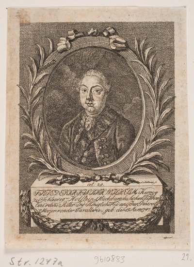 Herzog Friedrich Heinrich Wilhelm von Lyksburg von Andreas Støttrup