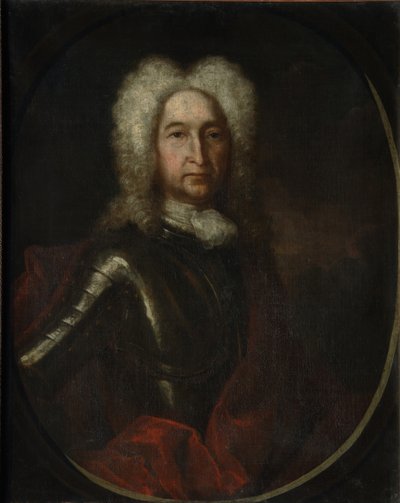 Porträt von Prinz Iwan Alexejewitsch Golizyn, 1658-1729, 1728 von Andrei Matveyevich Matveyev
