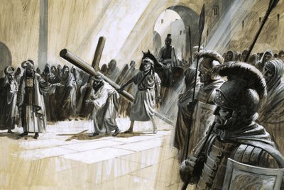 Christus trägt das Kreuz von Andrew Howat