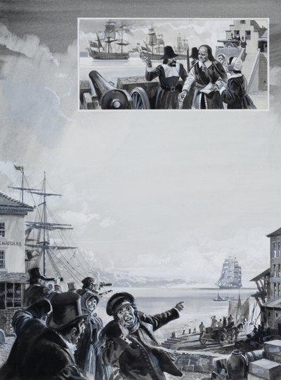 Hafenszene von Andrew Howat