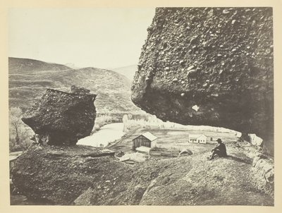 Hängender Felsen, Echo City von Andrew Joseph Russell