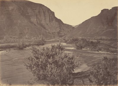 Tafel 37. Wilhelmina Pass, von Osten von Andrew Joseph Russell