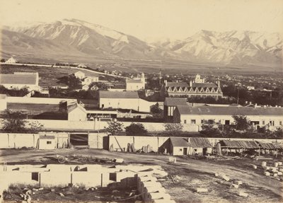 Tafel 45. Salt Lake City, vom Dach des Tabernakels, 1869 von Andrew Joseph Russell