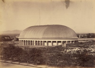 Tafel 50. Großes Mormonentabernakel, 1869 von Andrew Joseph Russell