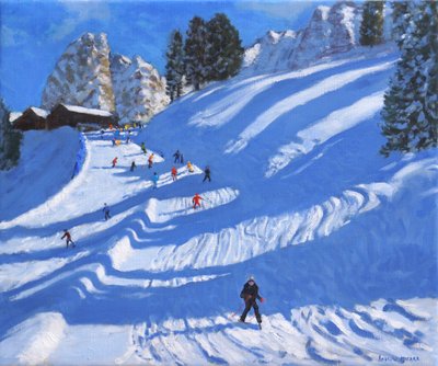 Sonne und Schatten, Kitzbühel, Österreich, 2022 von Andrew Macara