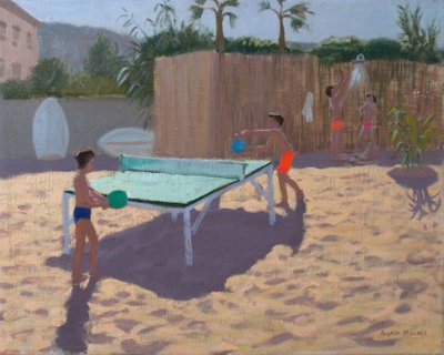 Tischtennis, Südfrankreich von Andrew Macara