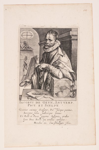 Jacob de Gheyn II von Andries Stock