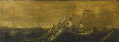 Schiffe im Sturm von Andries van Eertvelt (attributed to)