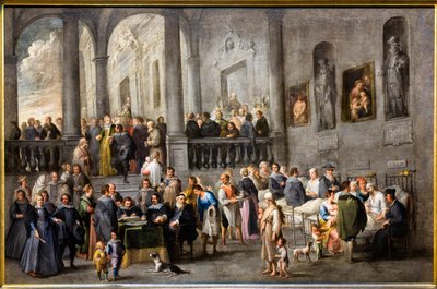 Hilfe für die Kranken, um 1640 von Andries van & Wael Cornelis de (1592 1667) Eertvelt