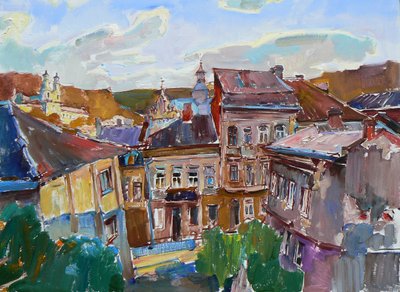 Lebendige Stadtdächer von Andrii Kutsachenko