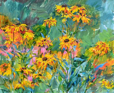 Lebendige Sommerblüten von Andrii Kutsachenko