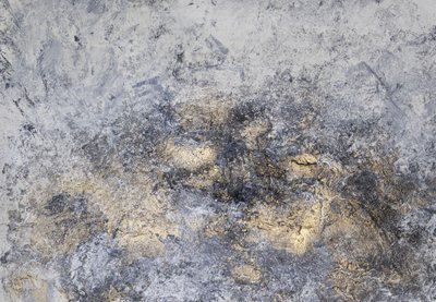 Metallisches Gold Grunge von Anete Purina-Purite