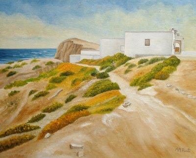 Mittelmeer Küstenlandschaft von Angeles M. Pomata