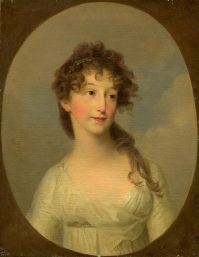 Möglicherweise Franciska Krasinska, Herzogin von Kurland, um 1790 von Angelika Kauffmann
