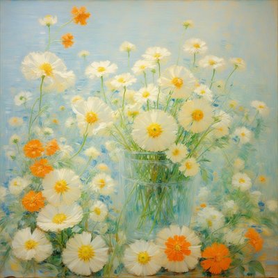 Florals 35, ca. 2021 von Angelita Hawke