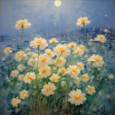 Florals 40, um 2021 von Angelita Hawke