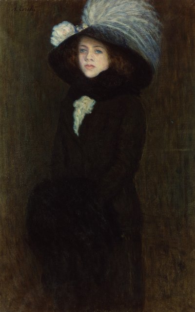 Porträt einer jungen Dame von Angelo Torchi
