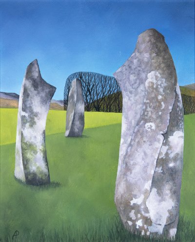 Kilmartin Stones 2, 2018 von Anna Phillips