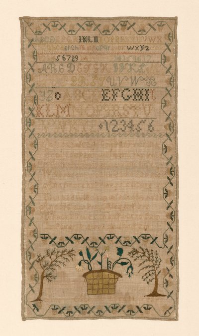 Stickerei von Ann Morris