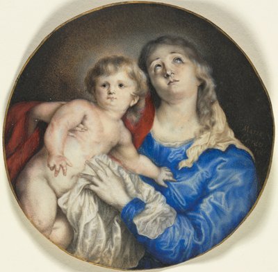 Jungfrau und Kind, ca. 1662 von Anna Maria Carew