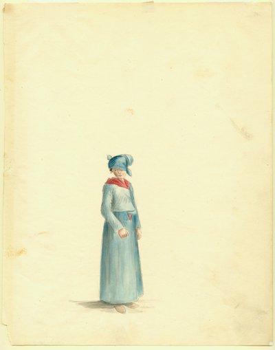 Zeichnung einer Kreolin von Anna Maria Von Phul von Anna Maria von Phul