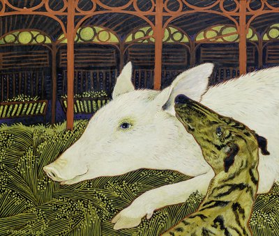 Beste Freunde, 2017 von Anna Pugh