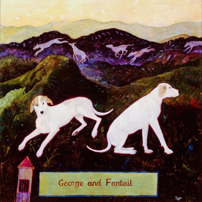 George und Fantail von Anna Pugh