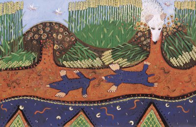 Maulwurf auf dem Hügel 2 von Anna Pugh