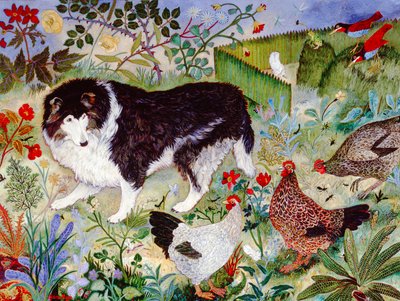 Alter Hund, neue Spuren, 2008 von Anna Pugh