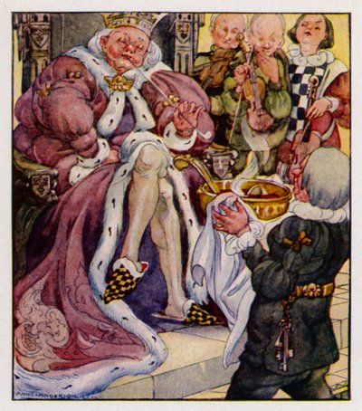 Kinderreim: Alter König Cole war eine fröhliche alte Seele von Anne (after) Anderson