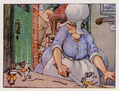 Kinderreim: Drei blinde Mäuse von Anne (after) Anderson