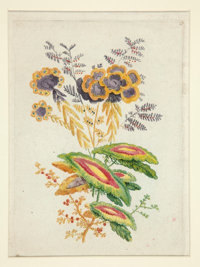 Fantastische Blumen, aus Neue Suite von Notizbüchern mit idealen Blumen für Designer und Maler von Anne Allen