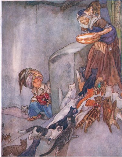 Milch für die Familie, aus Das große Buch für Kinder (Herbert Strang) von Anne Anderson