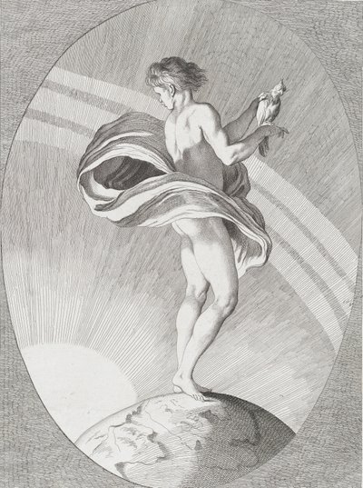 Sehen, 1730-65 von Anne Claude Philippe de Caylus, Etienne Fessard