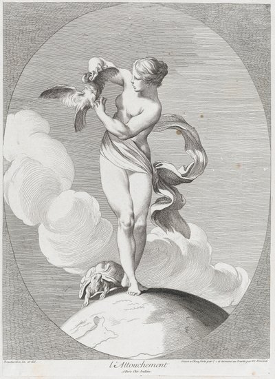 Berührung von Anne Claude Philippe de Caylus, Etienne Fessard