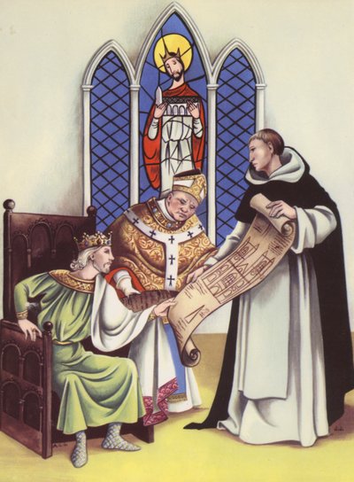 Heinrich III. plant die Westminster Abbey von Anne & Johnstone Janet (1928 79) Johnstone