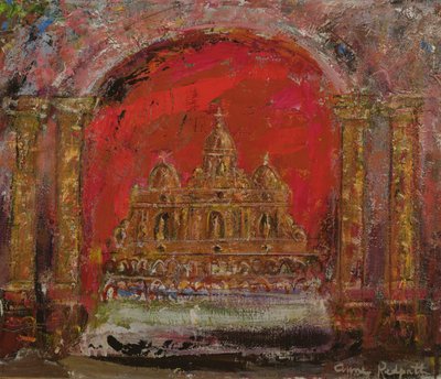In einer Kirche in St. Paul von Anne Redpath
