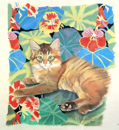 Sootsy und Dufy-Stoff von Anne Robinson